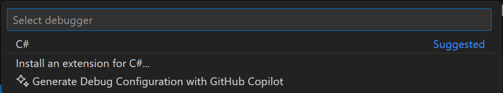 Run application using VS Code run button